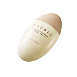 NEEDLY Light & Dewy Slow-Aging Sun Serum SPF50+ PA++++ 1.69 fl.oz. – Anti-Photoaging, Hydrating UV Defense with Ectoin & Chestnut Extract | 77% Moisture Serum Formula _ Made in KOREA